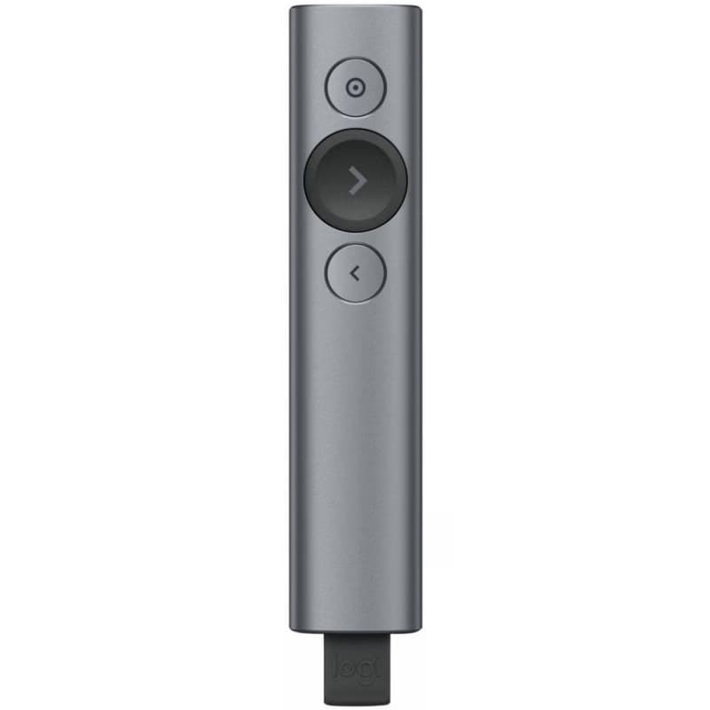 Logitech prezentér Spotlight Plus, Bezdrôtový, Bluetooth, tmavo šedá 5