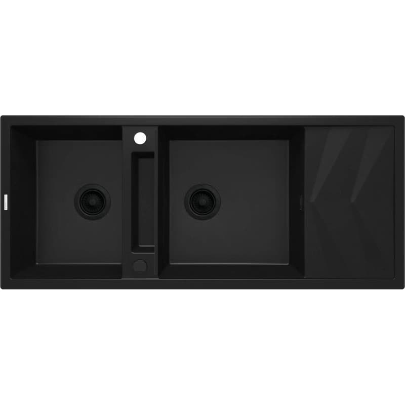 DEANTE DEANTE - Magnetic nero granitový drez, 2-bowl ZRM_N213 1