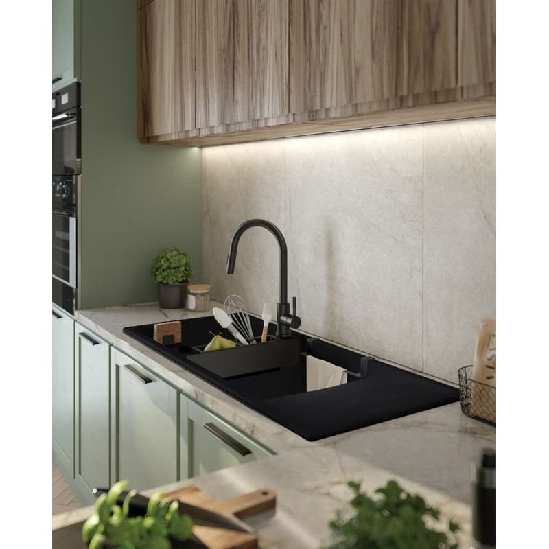 DEANTE DEANTE - Magnetic nero granitový drez, 2-bowl ZRM_N213 2