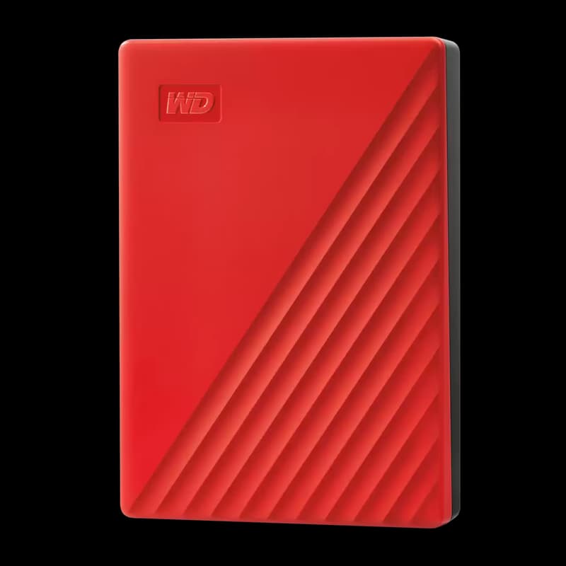 Ext. HDD 2,5" WD My Passport 6TB USB 3.0. červený 2