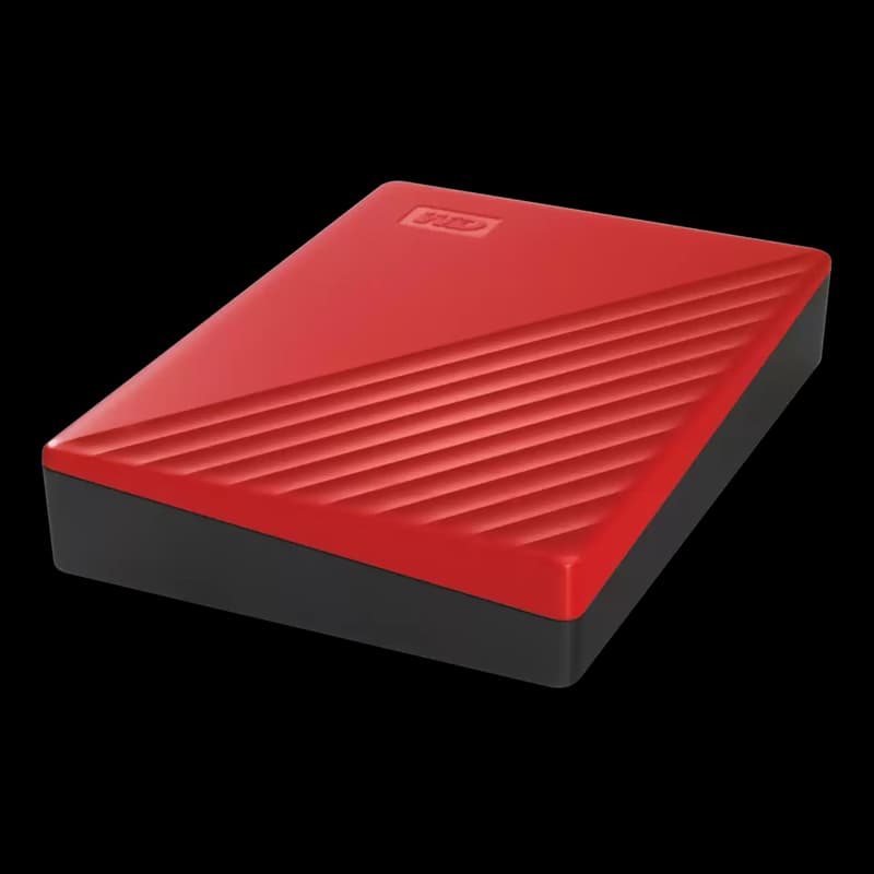 Ext. HDD 2,5" WD My Passport 6TB USB 3.0. červený 3
