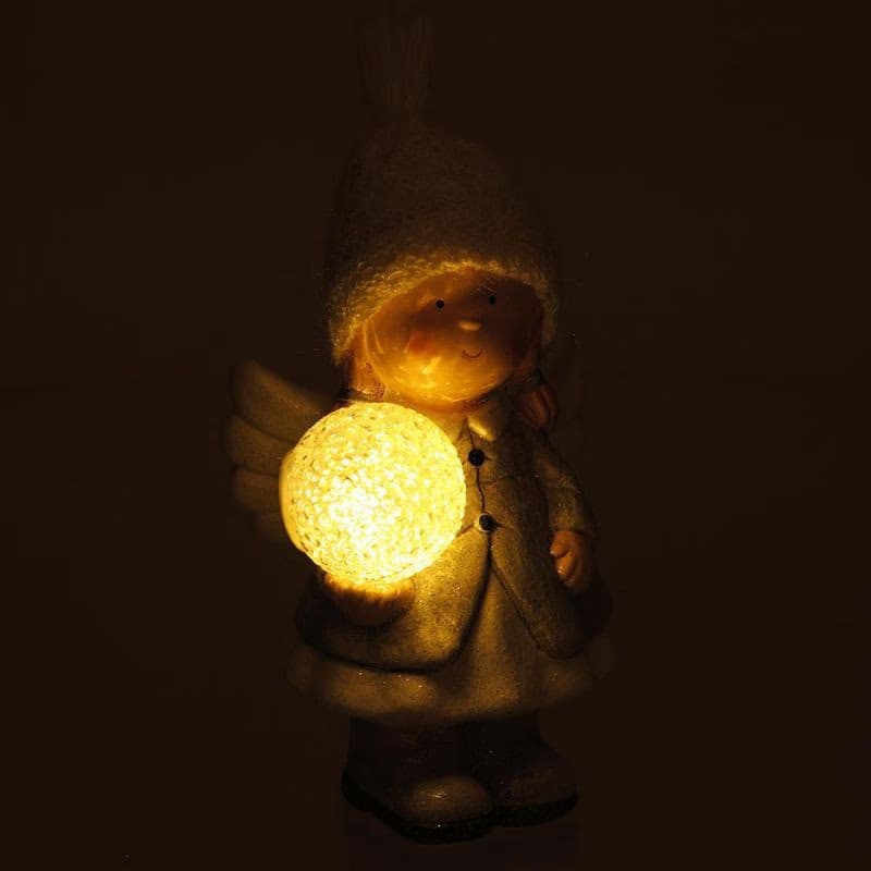 RXL 472 Anjel s guľou 21cm LED WW RETLUX 2