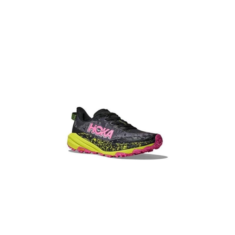 Dámska bežecká trailová obuv HOKA Speedgoat 6 W black neon hoka citrus