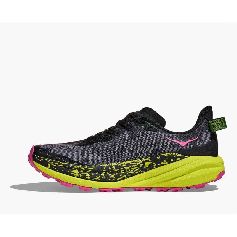 Dámska bežecká trailová obuv HOKA Speedgoat 6 W black neon hoka citrus 4