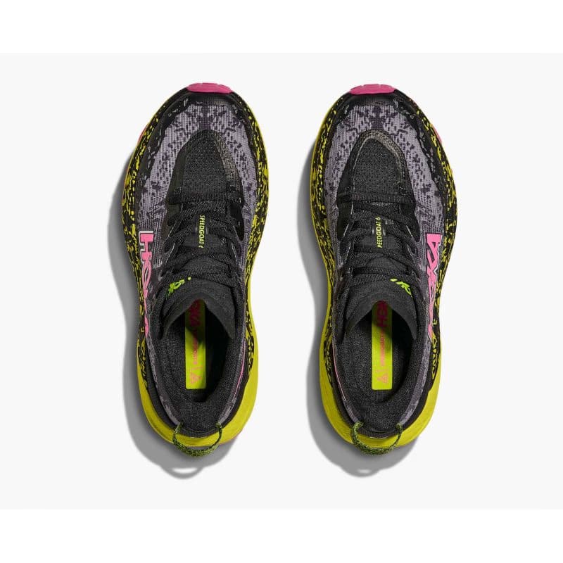 Dámska bežecká trailová obuv HOKA Speedgoat 6 W black neon hoka citrus 5