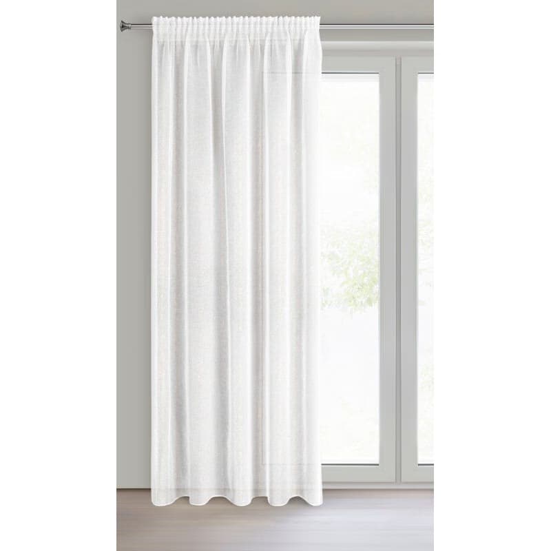 ArtFir Záclona LUCILA P | biela/šampaň  140 x 270 cm 2