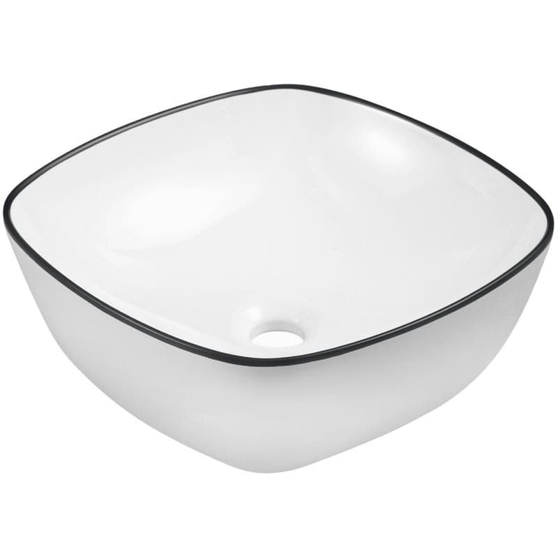 KERRA - Umývadlo na dosku KR-650 WH/BL 5907548123237 1