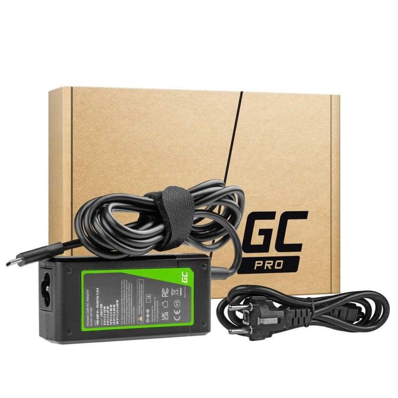 Green Cell Charger / AC adaptér / Power Supply USB-C 45W pre notebooky, tablety a telefóny 1