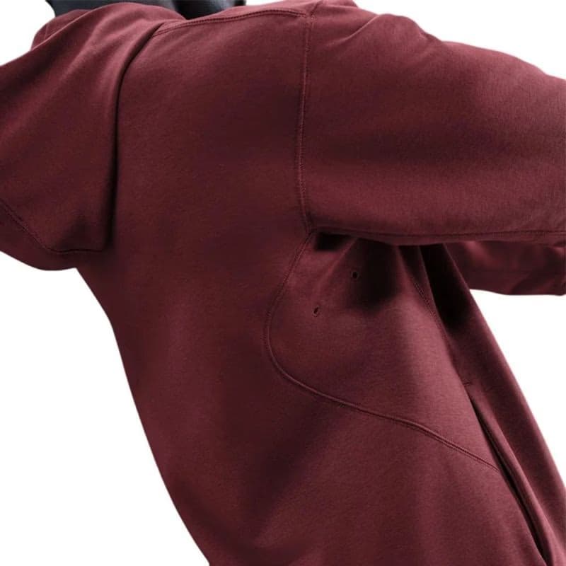 Pánska tréningová mikina s kapucňou NIKE PRO M NP DF NPT MIDLAYER HOODIE DARK TEAM RED BLACK 5