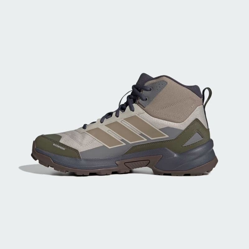 Pánska členková turistická obuv ADIDAS Terrex Eastrail 3 Mid CP M beige blanch cargo olive strata 2