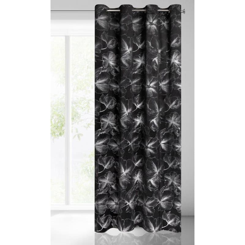 ArtFir Záves STELLA K | čierna/strieborná 140 x 250 cm 3
