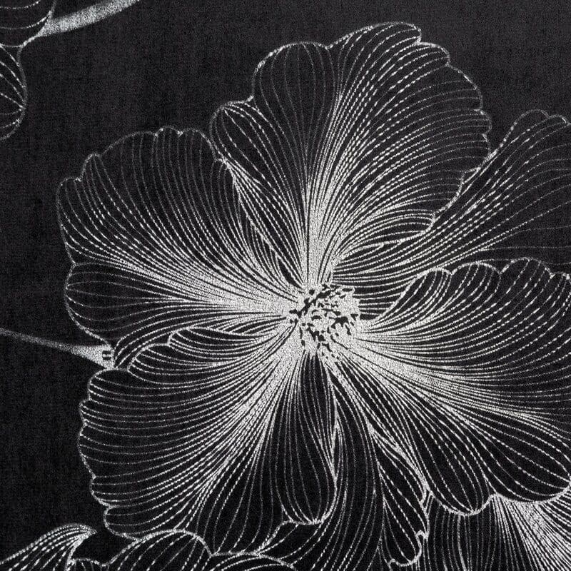 ArtFir Záves STELLA K | čierna/strieborná 140 x 250 cm 6