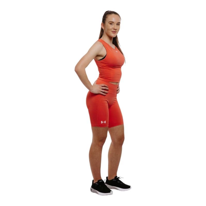Dámske tréningové kraťasy UNDER ARMOUR UA Train Seamless Short-PNK 2