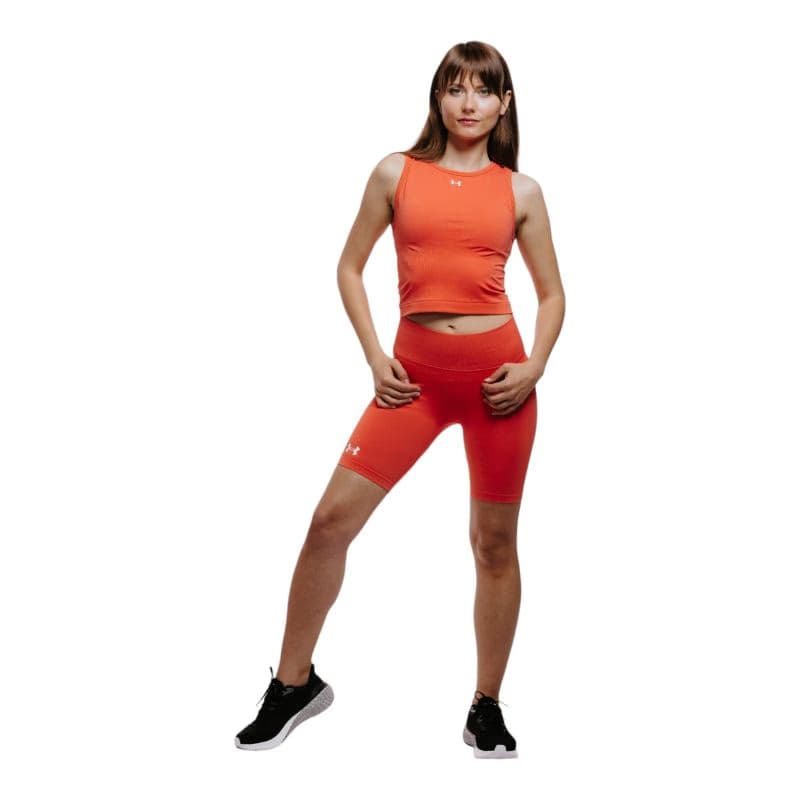 Dámske tréningové kraťasy UNDER ARMOUR UA Train Seamless Short-PNK 6
