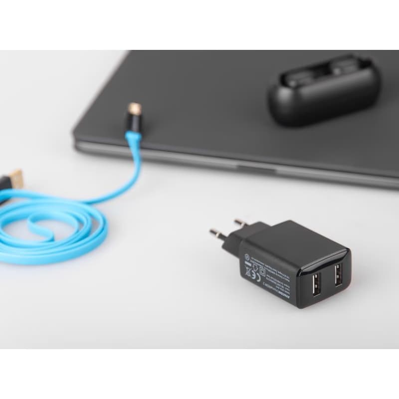 AVACOM HomeNOW 2 sieťová nabíjačka 5V 3, 4A 17W s dvoma USB-A výstupmi 3