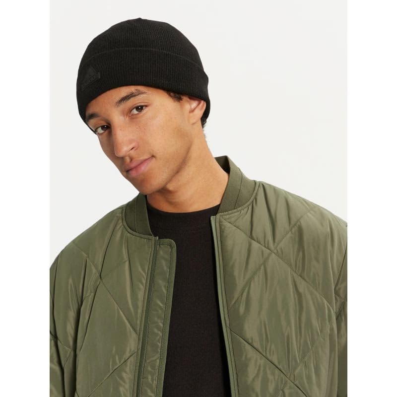 Juniorská zimná čiapka ADIDAS TEC BEA CUF C.R BLACK BLACK 6