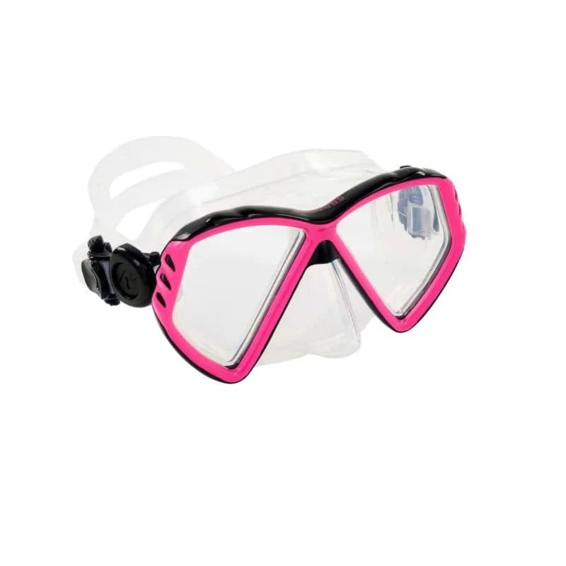 Dievčenský potápačský šnorchlovací set AQUALUNG CUB COMBO SN TRANS PINK 2