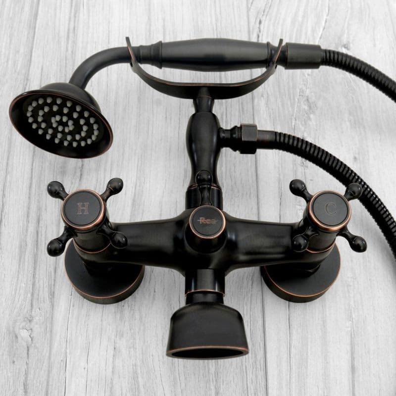 REA - Vaňová batéria 150mm Retro Old čierna REA-B0224 5