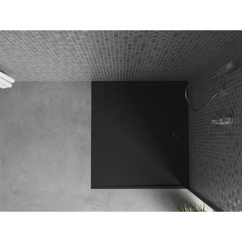 MEXEN - Amon obdĺžniková sprchová vanička SMC 100 x 90, čierna 4F709010 4