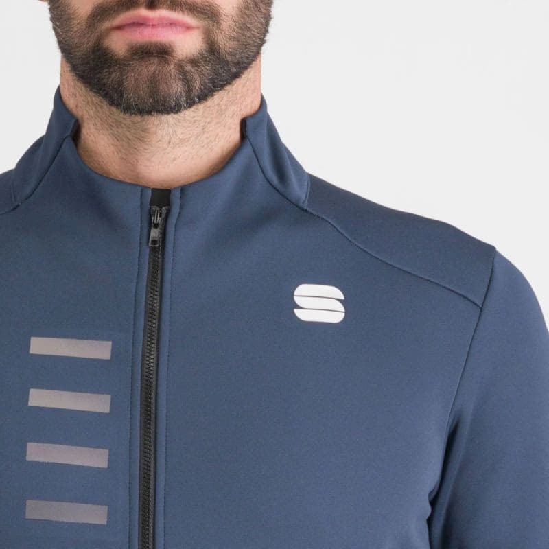 Pánska cyklistická bunda SPORTFUL Tempo jacket, galaxy blue 4