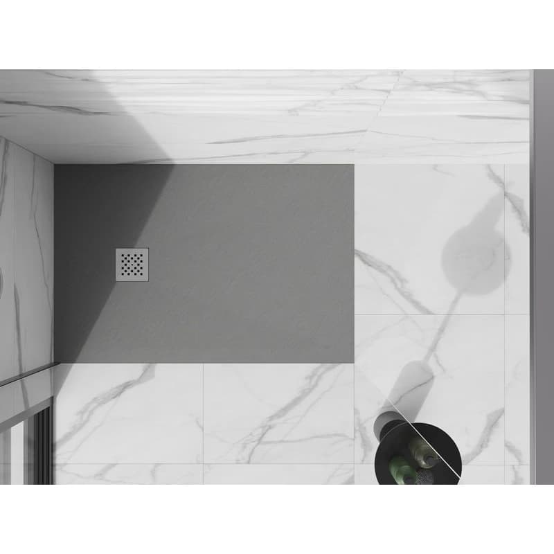MEXEN - Stone+ sprchová vanička obdĺžniková 100x80, sivý betón 44618010 4