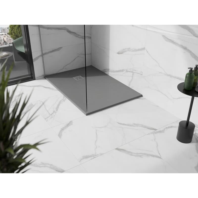MEXEN - Stone+ sprchová vanička obdĺžniková 100x80, sivý betón 44618010 5