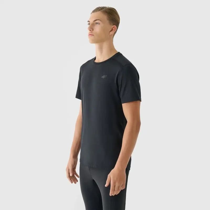 Pánske tréningové tričko s krátkym rukávom 4F TSHIRT FNK M1343-20S-DEEP BLACK 3