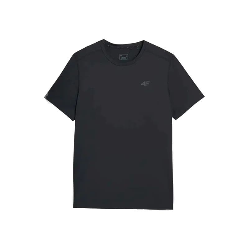 Pánske tréningové tričko s krátkym rukávom 4F TSHIRT FNK M1343-20S-DEEP BLACK 5