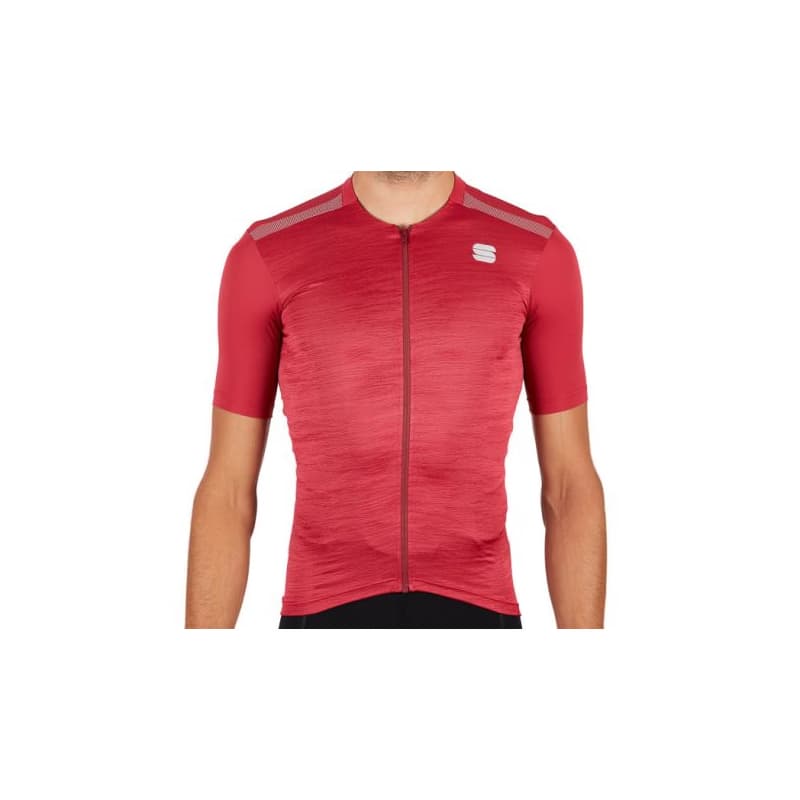 Pánsky cyklistický dres s krátkym rukávom SPORTFUL Supergiara jersey, red rumba