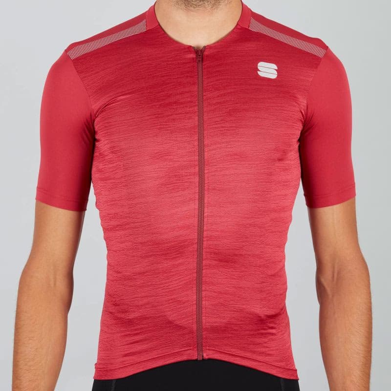 Pánsky cyklistický dres s krátkym rukávom SPORTFUL Supergiara jersey, red rumba 2