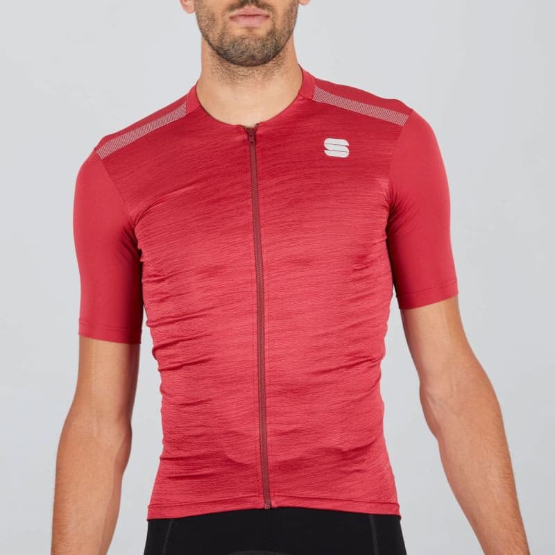 Pánsky cyklistický dres s krátkym rukávom SPORTFUL Supergiara jersey, red rumba 4