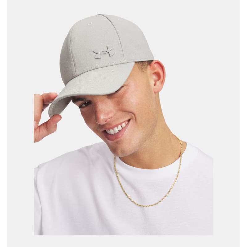 Pánska šiltovka UNDER ARMOUR M ESSENTIAL LOW METAL ADJ-GRY 3