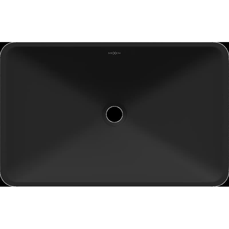 MEXEN - Esper umývadlo na dosku liaty mramor 60 x 38, čierna 23036071 5