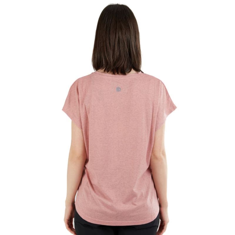 Dámske turistické tričko s krátkym rukávom FUNDANGO Rush T-shirt-385-mauve 2