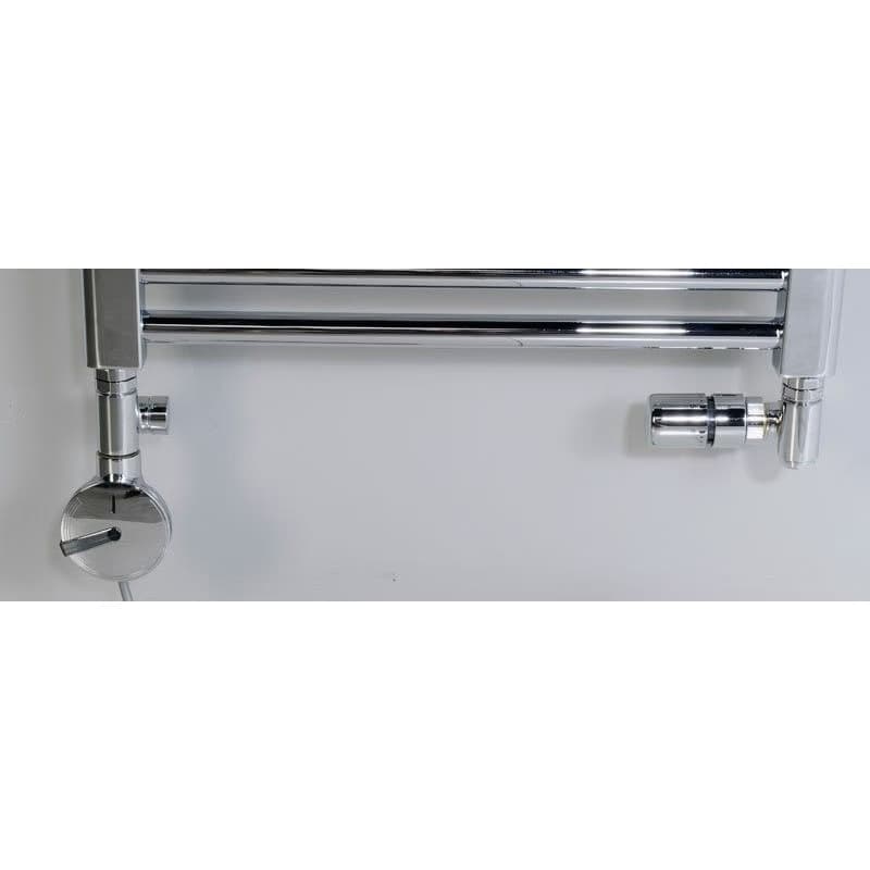 SAPHO - CORNER COMBI pripojovacia sada ventilov termostatická, pravé prevedenie, chróm CP3022S 2