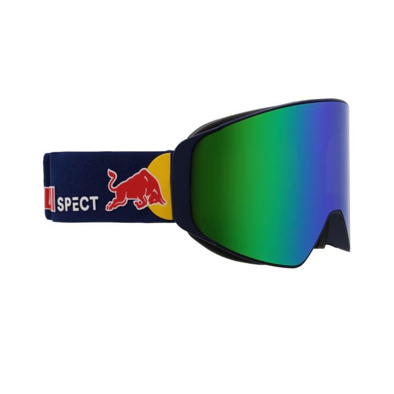 Lyžiarske okuliare RED BULL SPECT JAMM-07GR3, blue brown with green mirror 2