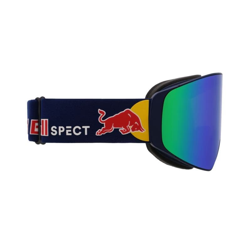 Lyžiarske okuliare RED BULL SPECT JAMM-07GR3, blue brown with green mirror 4