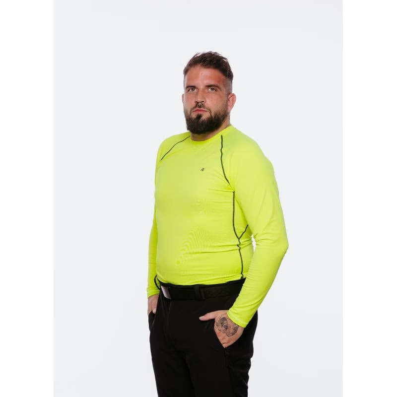 Pánske tričko s dlhým rukávom AUTHORITY WARMIE II M neon green 2