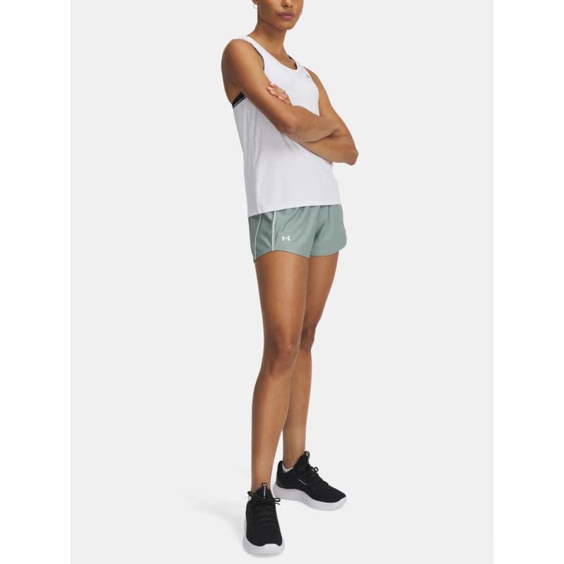 Dámske tréningové kraťasy UNDER ARMOUR Tech Play Up Shorts-GRN 2