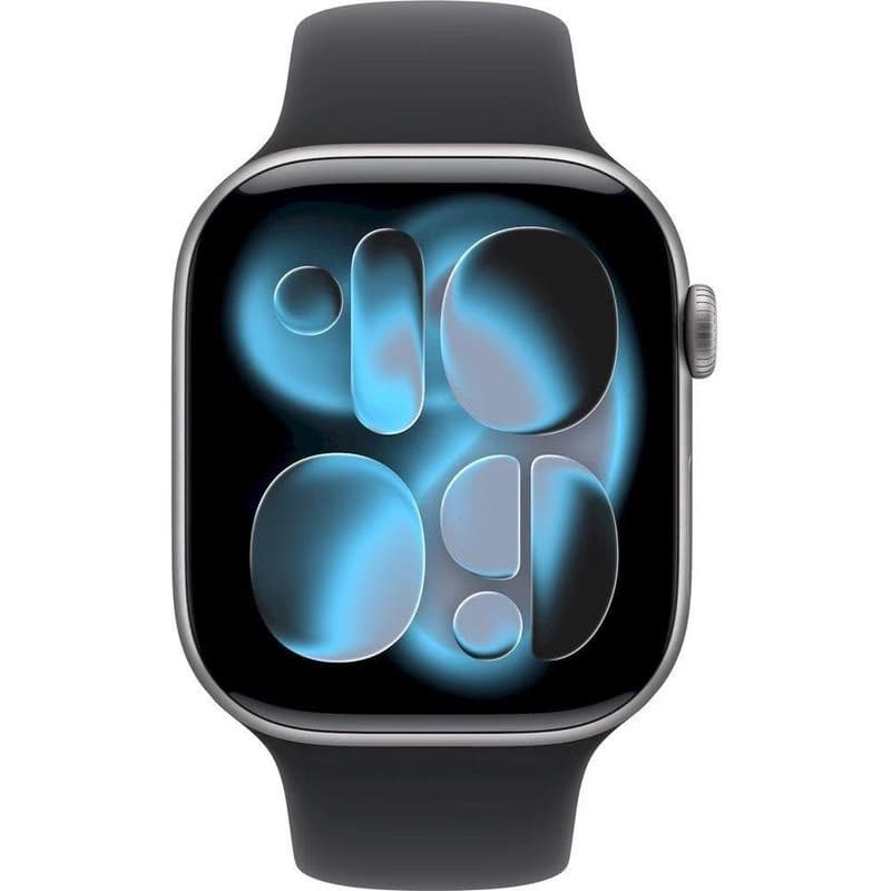 Apple Watch Series 11 GPS + Cellular 46mm Space Grey Aluminium Case with Black Sport Band - M/L 2