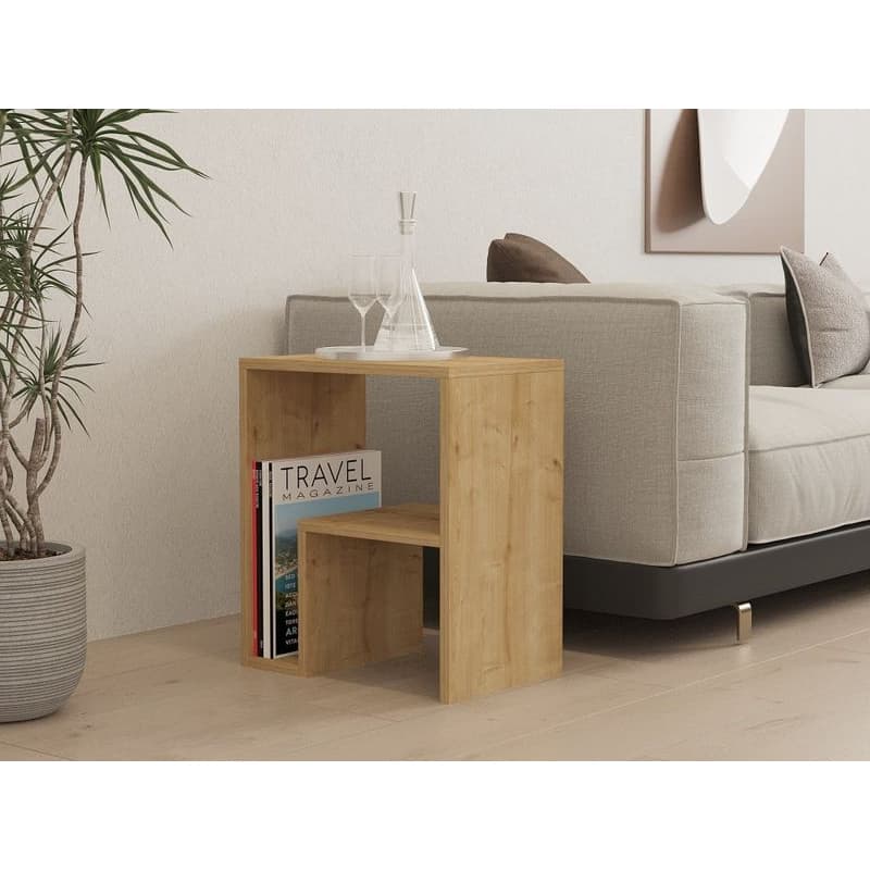 Príručný stolík / Odkladací stolík Yepa - Sapphire Oak 1