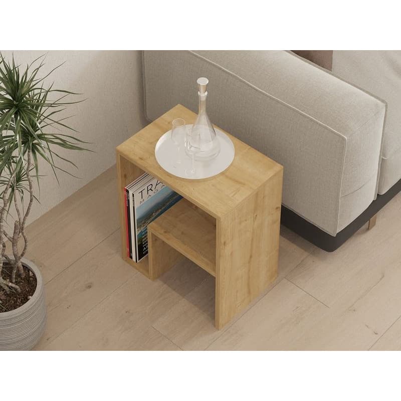 Príručný stolík / Odkladací stolík Yepa - Sapphire Oak 5