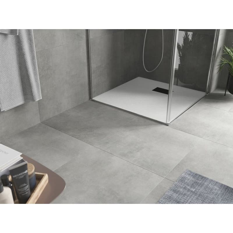 MEXEN/S - Hugo sprchová vanička SMC 80 x 80, biela, krytka čierna 42108080-B 2
