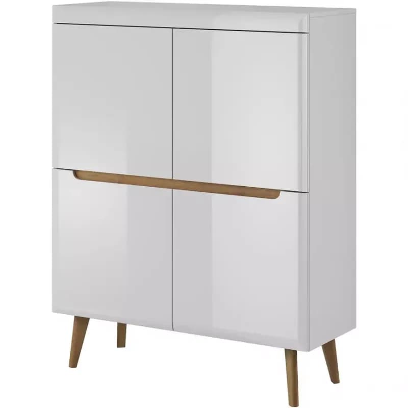 Vitrína NORDI NK107 biela 1