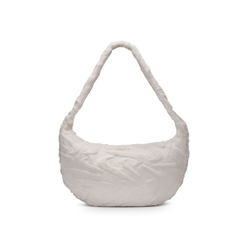 Dámska kabelka NIKE Faux Fur Slouchy Bag phantom phantom 3