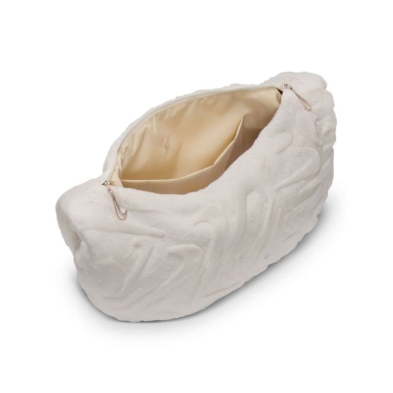 Dámska kabelka NIKE Faux Fur Slouchy Bag phantom phantom 4