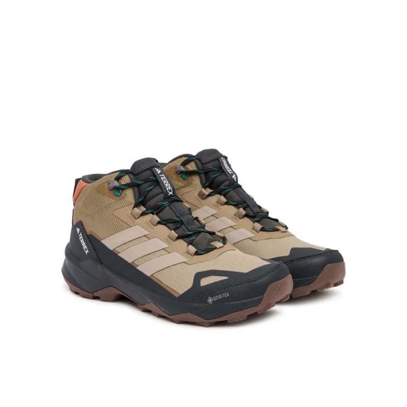 Pánska členková turistická obuv ADIDAS Terrex Skychaser AX5 Mid GTX M cardboard blanch cargo semi impact orange 2