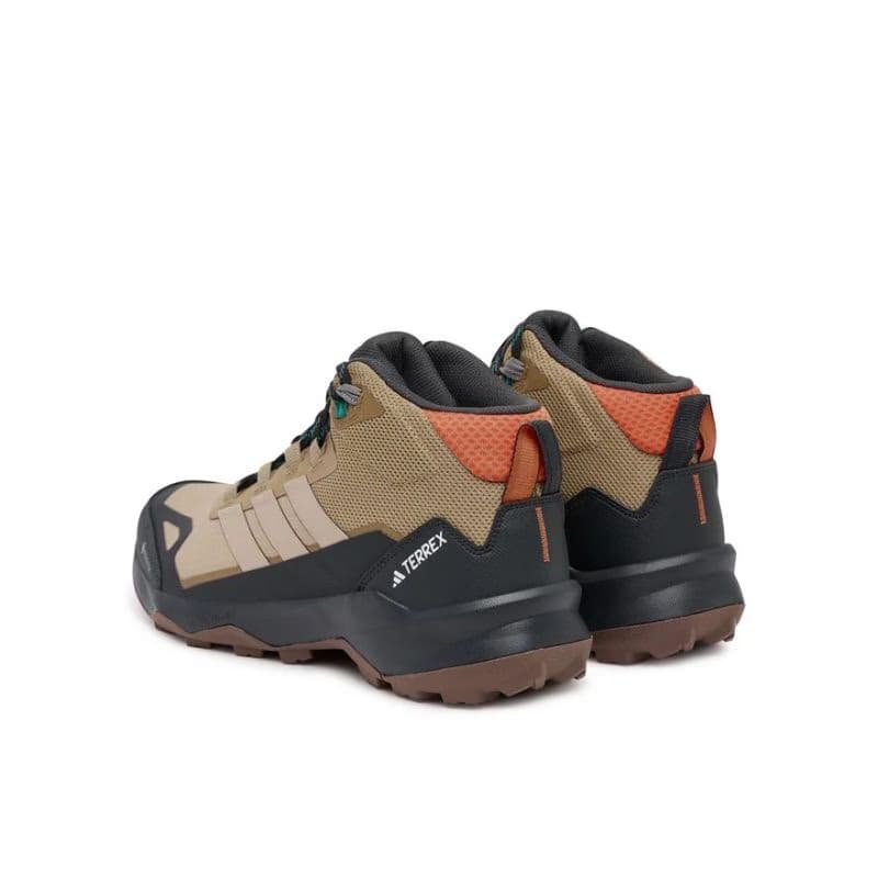 Pánska členková turistická obuv ADIDAS Terrex Skychaser AX5 Mid GTX M cardboard blanch cargo semi impact orange 3