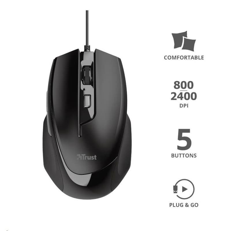 TRUST myš Voca Comfort Mouse 2