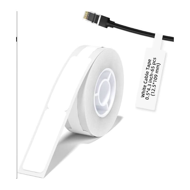 Niimbot štítky na káble RXL 12, 5x109mm 65ks White pre D11 a D110 3